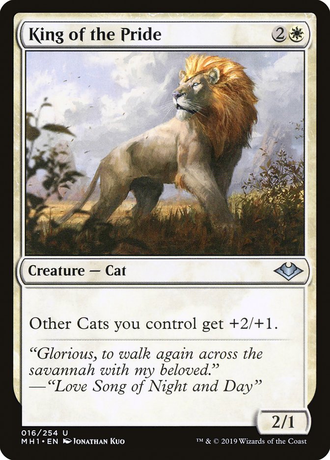 King of the Pride [Modern Horizons] | L.A. Mood Comics and Games