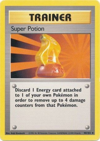 Super Potion (90/102) [Base Set Unlimited] | L.A. Mood Comics and Games