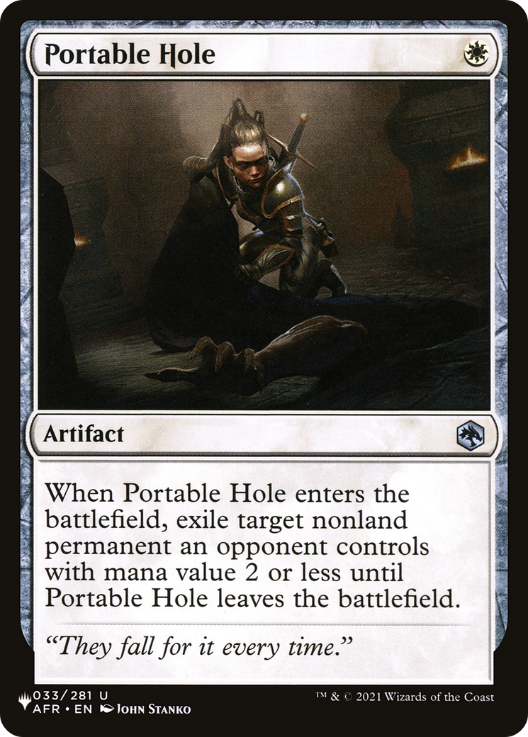 Portable Hole [The List] | L.A. Mood Comics and Games