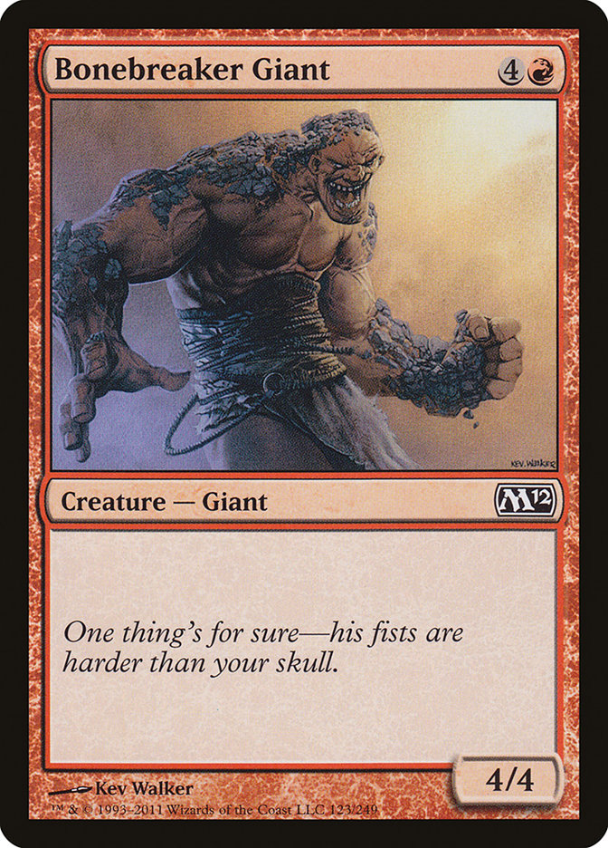 Bonebreaker Giant [Magic 2012] | L.A. Mood Comics and Games