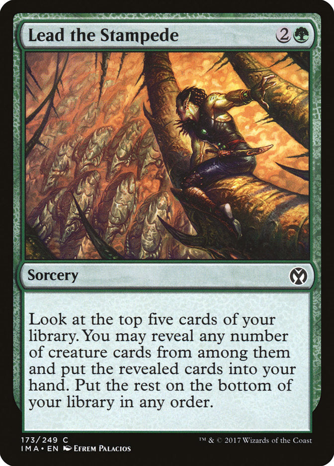 Lead the Stampede [Iconic Masters] | L.A. Mood Comics and Games