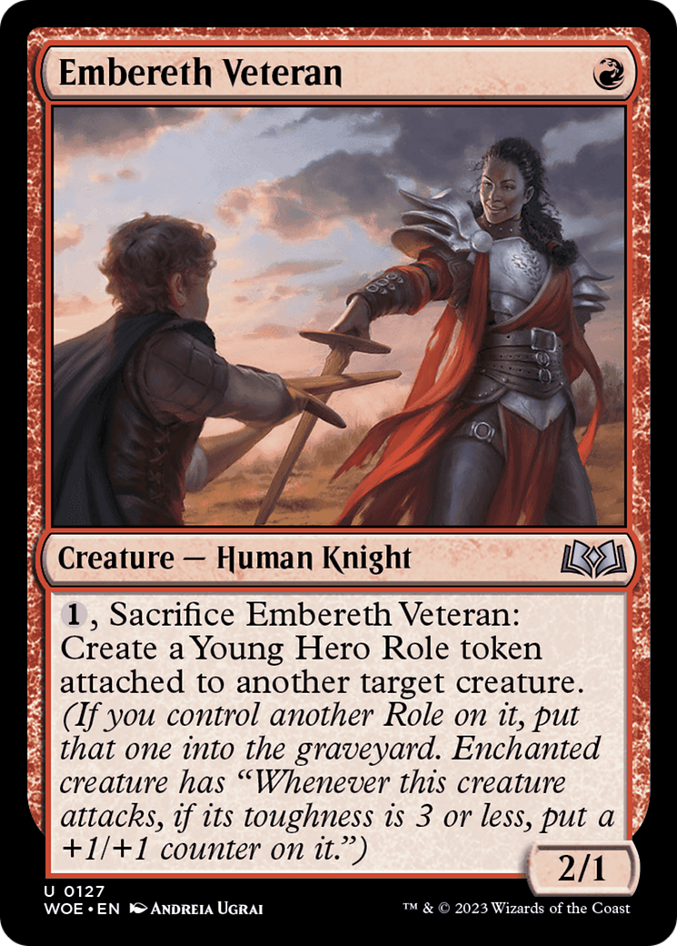 Embereth Veteran [Wilds of Eldraine] | L.A. Mood Comics and Games
