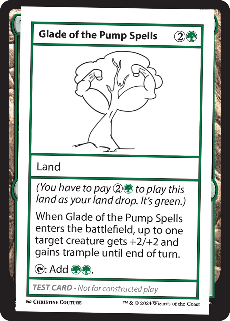Glade of the Pump Spells [Mystery Booster 2 Playtest Cards] | L.A. Mood Comics and Games