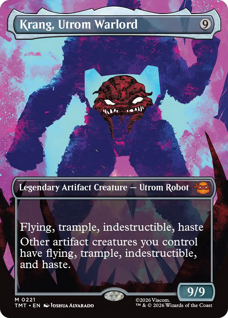 Krang, Utrom Warlord (Borderless) [Teenage Mutant Ninja Turtles] | L.A. Mood Comics and Games