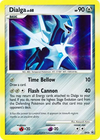 Dialga (DP26) (Jumbo Card) [Diamond & Pearl: Black Star Promos] | L.A. Mood Comics and Games