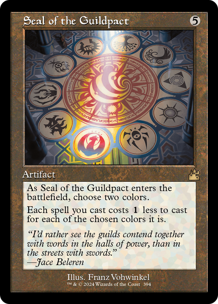 Seal of the Guildpact (Retro Frame) [Ravnica Remastered] | L.A. Mood Comics and Games
