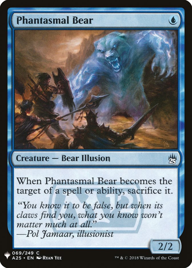 Phantasmal Bear [Mystery Booster] | L.A. Mood Comics and Games