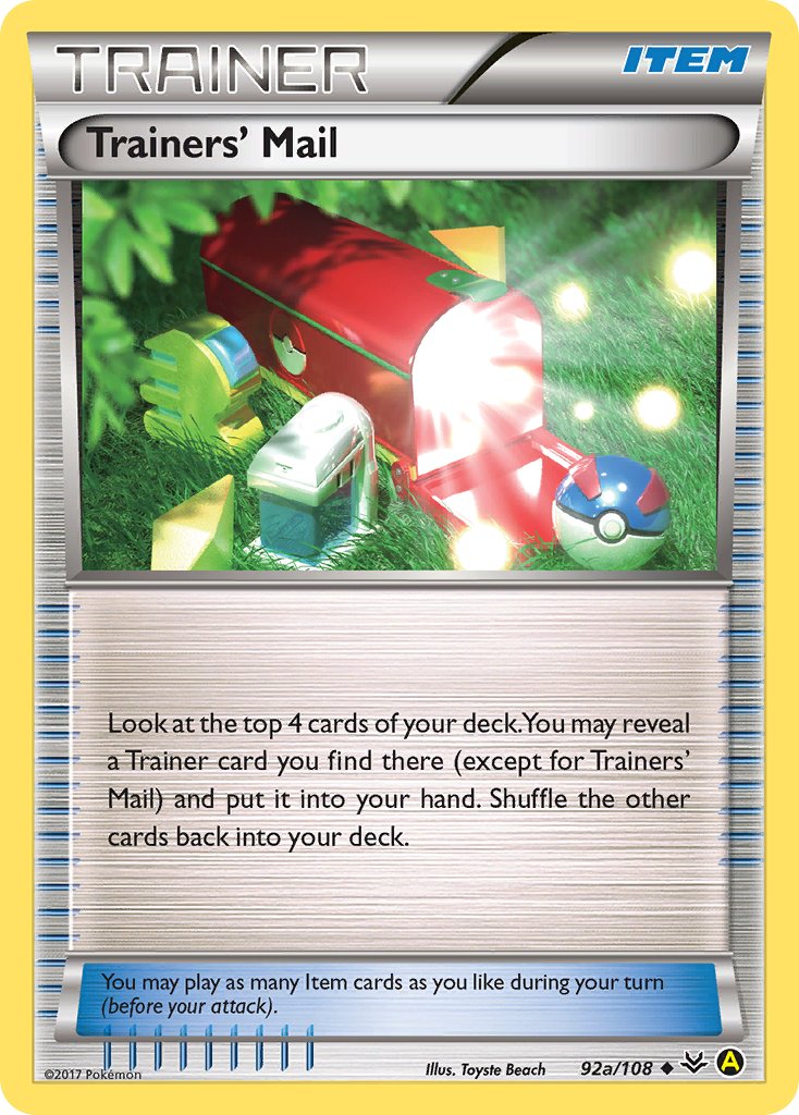 Trainers' Mail (92a/108) [Alternate Art Promos] | L.A. Mood Comics and Games