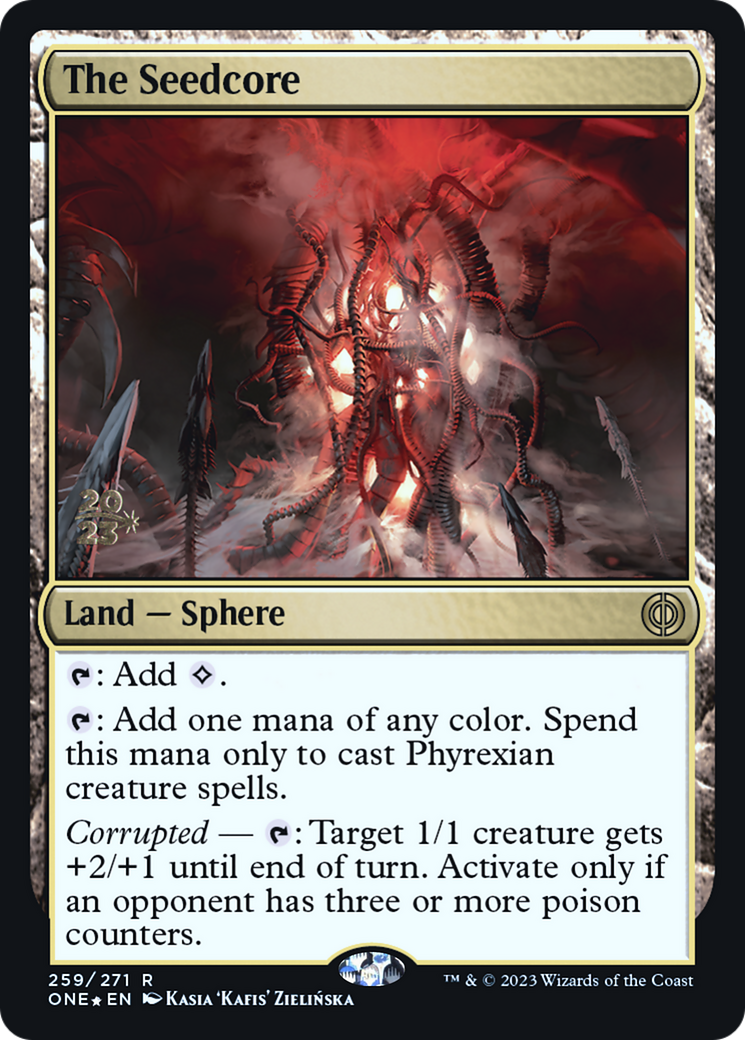 The Seedcore [Phyrexia: All Will Be One Prerelease Promos] | L.A. Mood Comics and Games