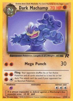 Dark Machamp (27/82) [Team Rocket Unlimited] | L.A. Mood Comics and Games
