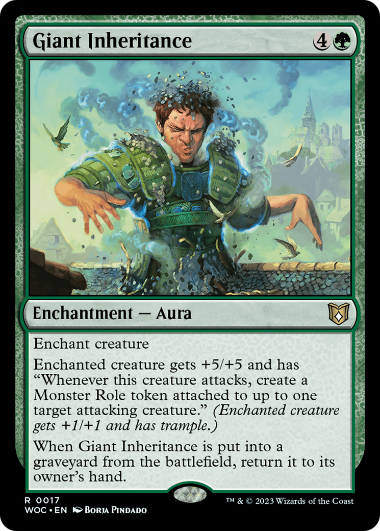 Giant Inheritance [Wilds of Eldraine Commander] | L.A. Mood Comics and Games