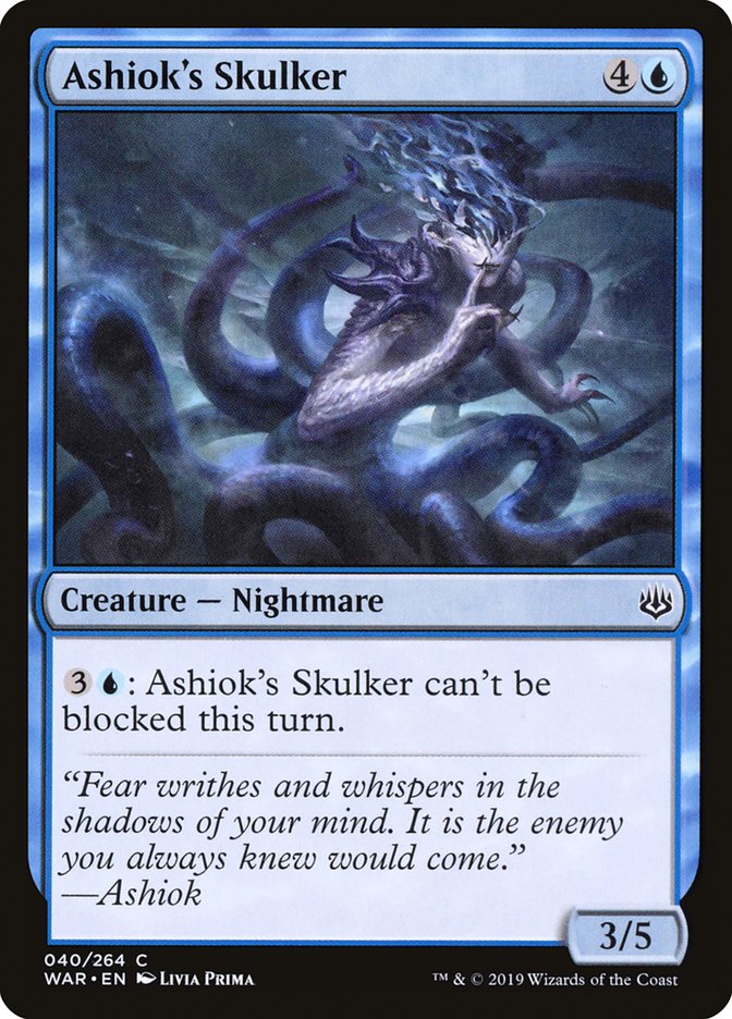 Ashiok's Skulker [War of the Spark] | L.A. Mood Comics and Games