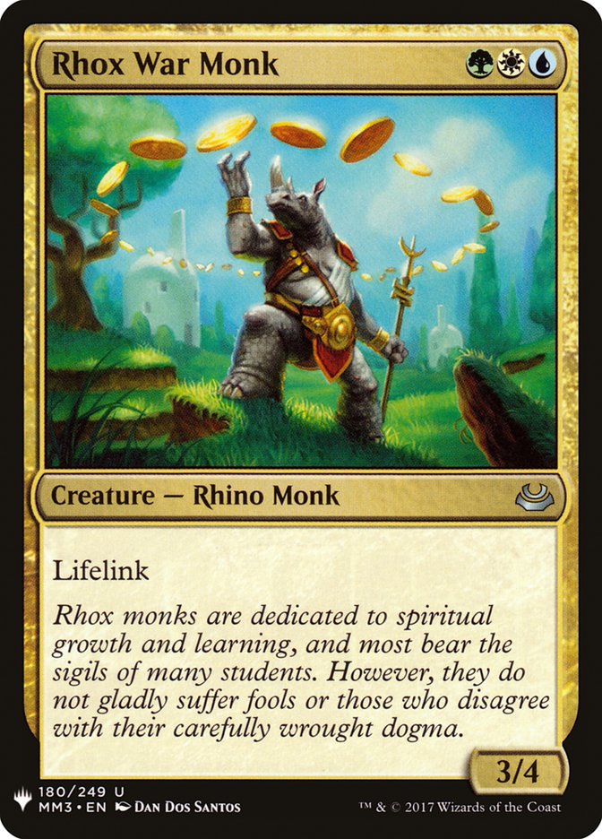Rhox War Monk [Mystery Booster] | L.A. Mood Comics and Games