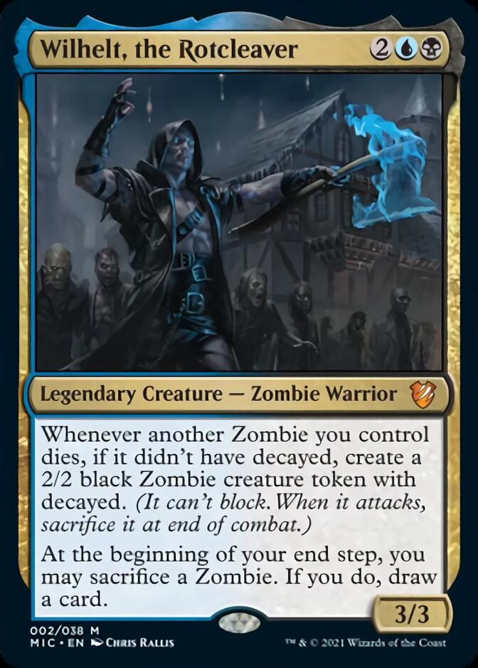 Wilhelt, the Rotcleaver [Innistrad: Midnight Hunt Commander] | L.A. Mood Comics and Games