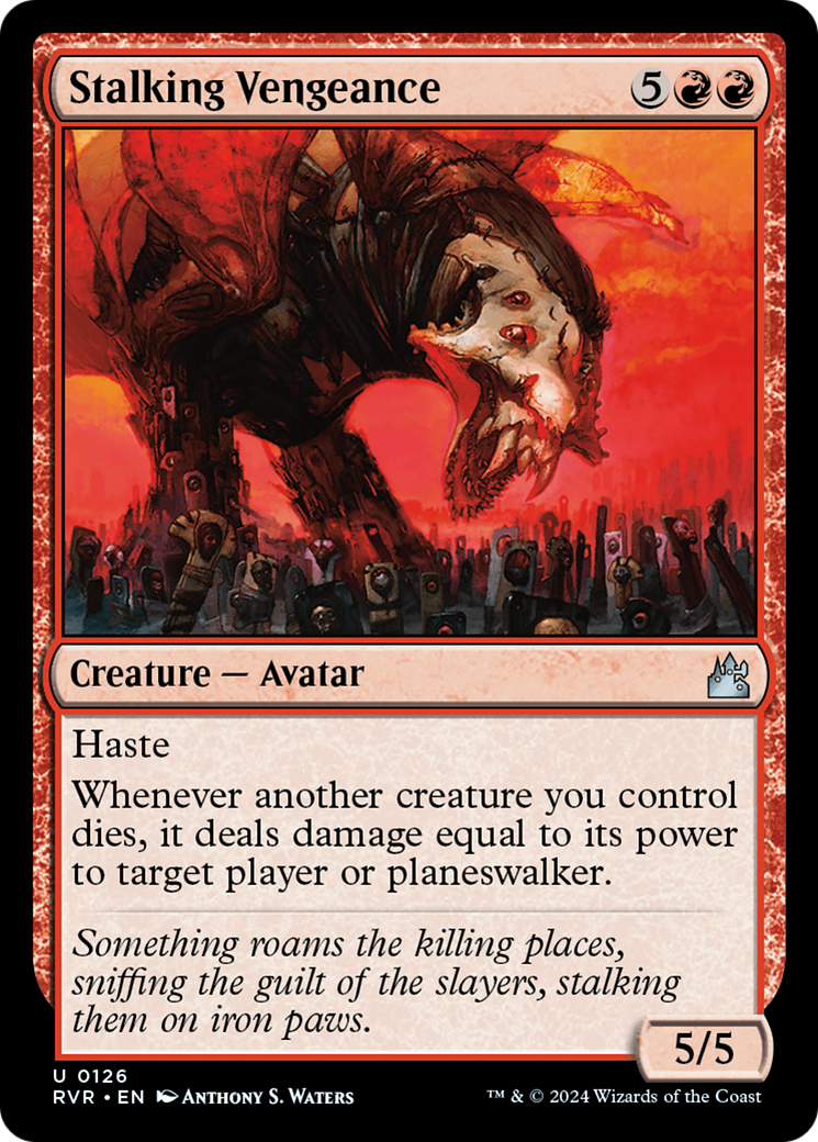 Stalking Vengeance [Ravnica Remastered] | L.A. Mood Comics and Games