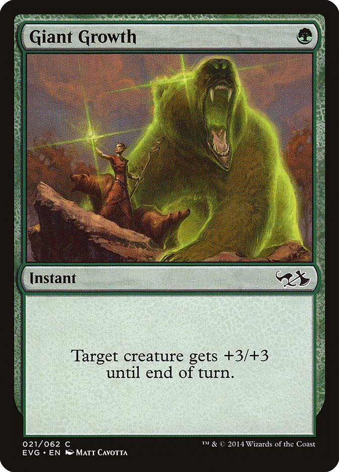 Giant Growth (Elves vs. Goblins) [Duel Decks Anthology] | L.A. Mood Comics and Games
