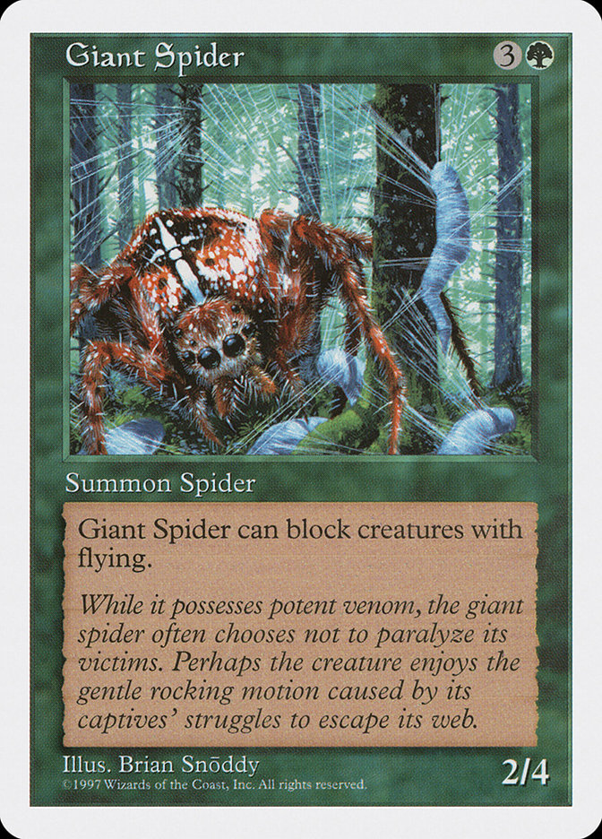 Giant Spider [Fifth Edition] | L.A. Mood Comics and Games