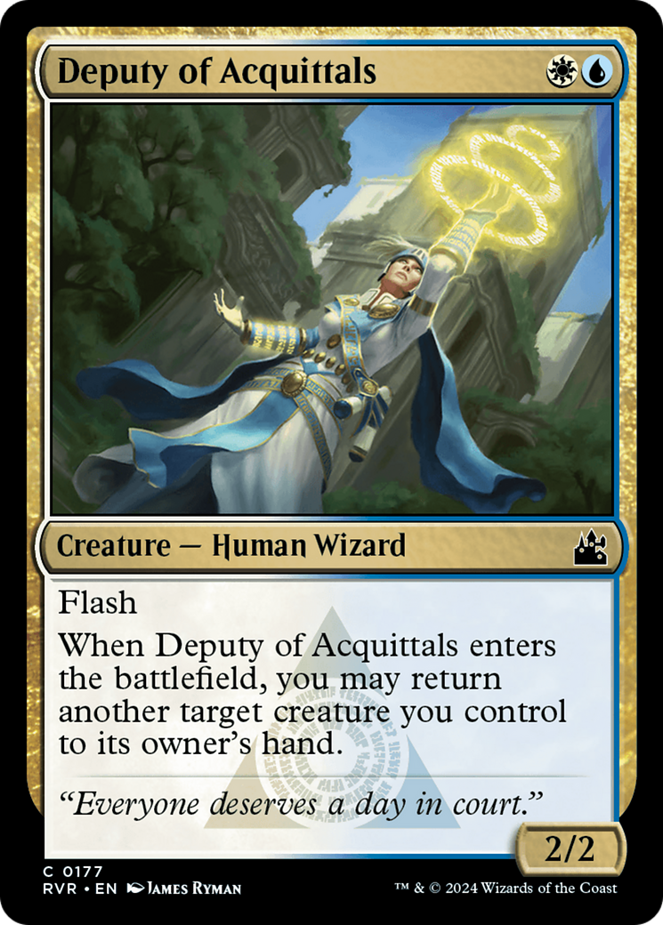 Deputy of Acquittals [Ravnica Remastered] | L.A. Mood Comics and Games