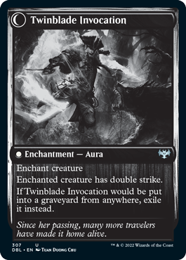Twinblade Geist // Twinblade Invocation [Innistrad: Double Feature] | L.A. Mood Comics and Games