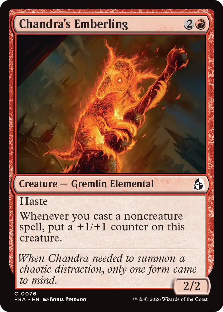 Chandra's Emberling [Reality Fracture] | L.A. Mood Comics and Games