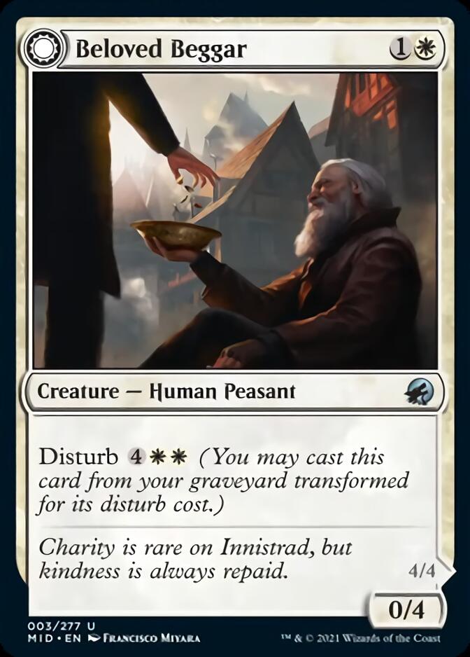 Beloved Beggar // Generous Soul [Innistrad: Midnight Hunt] | L.A. Mood Comics and Games