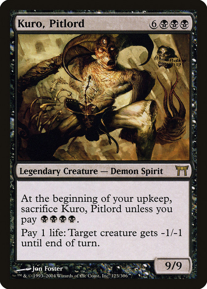 Kuro, Pitlord [Champions of Kamigawa] | L.A. Mood Comics and Games