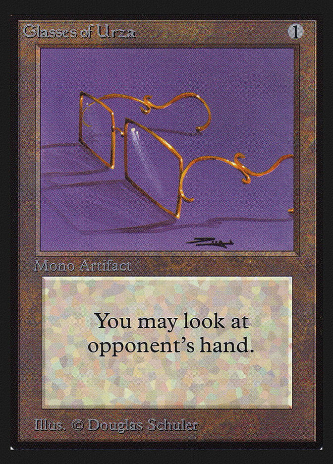Glasses of Urza [International Collectors' Edition] | L.A. Mood Comics and Games