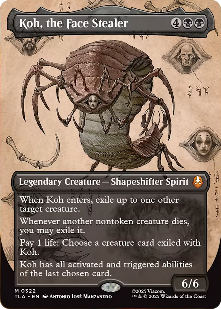 Koh, the Face Stealer (Borderless) [Avatar: The Last Airbender] | L.A. Mood Comics and Games