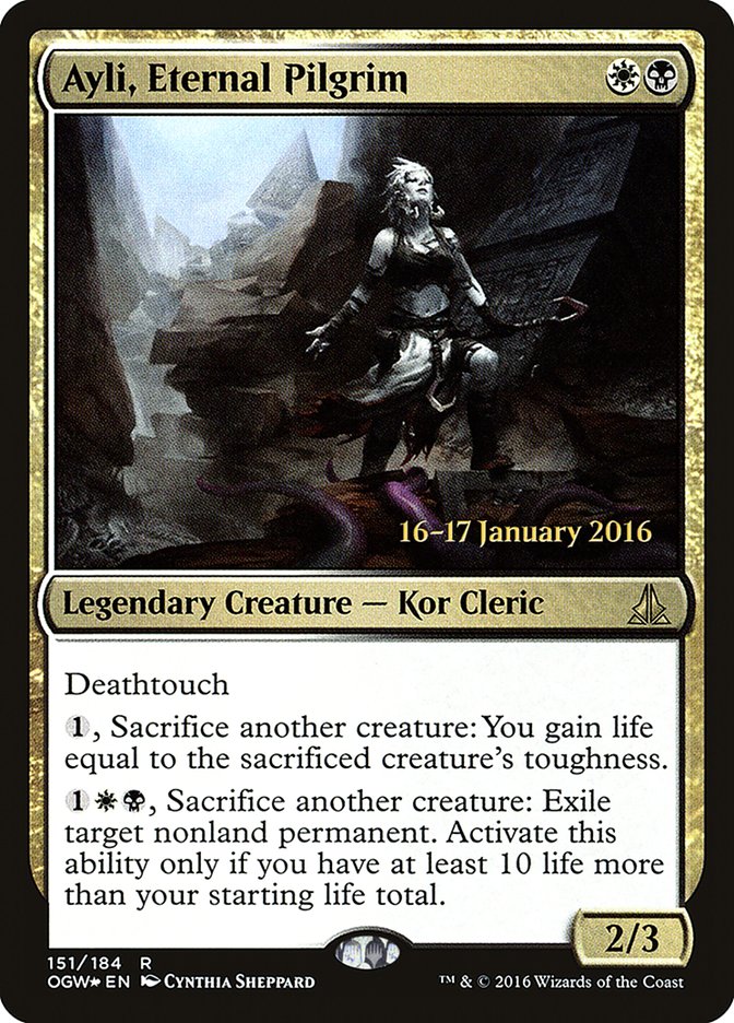 Ayli, Eternal Pilgrim [Oath of the Gatewatch Prerelease Promos] | L.A. Mood Comics and Games