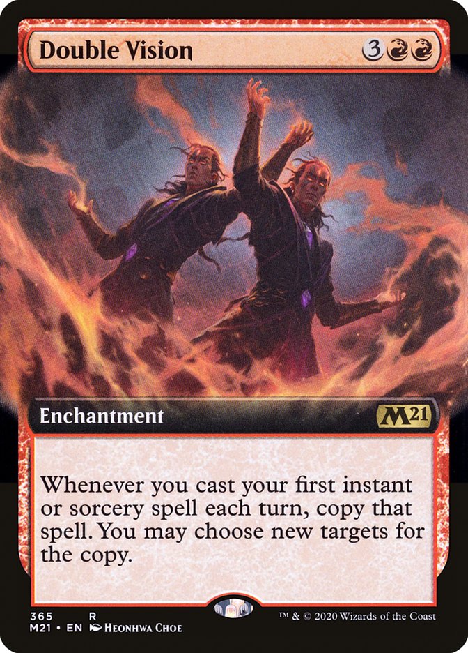 Double Vision (Extended Art) [Core Set 2021] | L.A. Mood Comics and Games