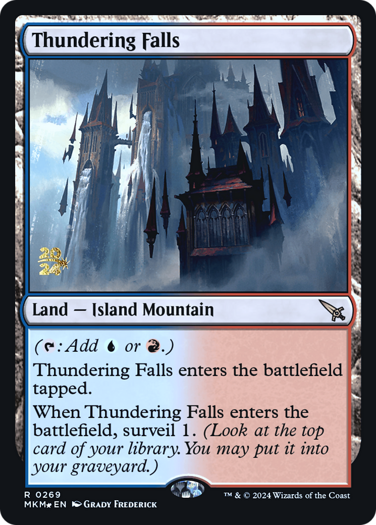 Thundering Falls [Murders at Karlov Manor Prerelease Promos] | L.A. Mood Comics and Games