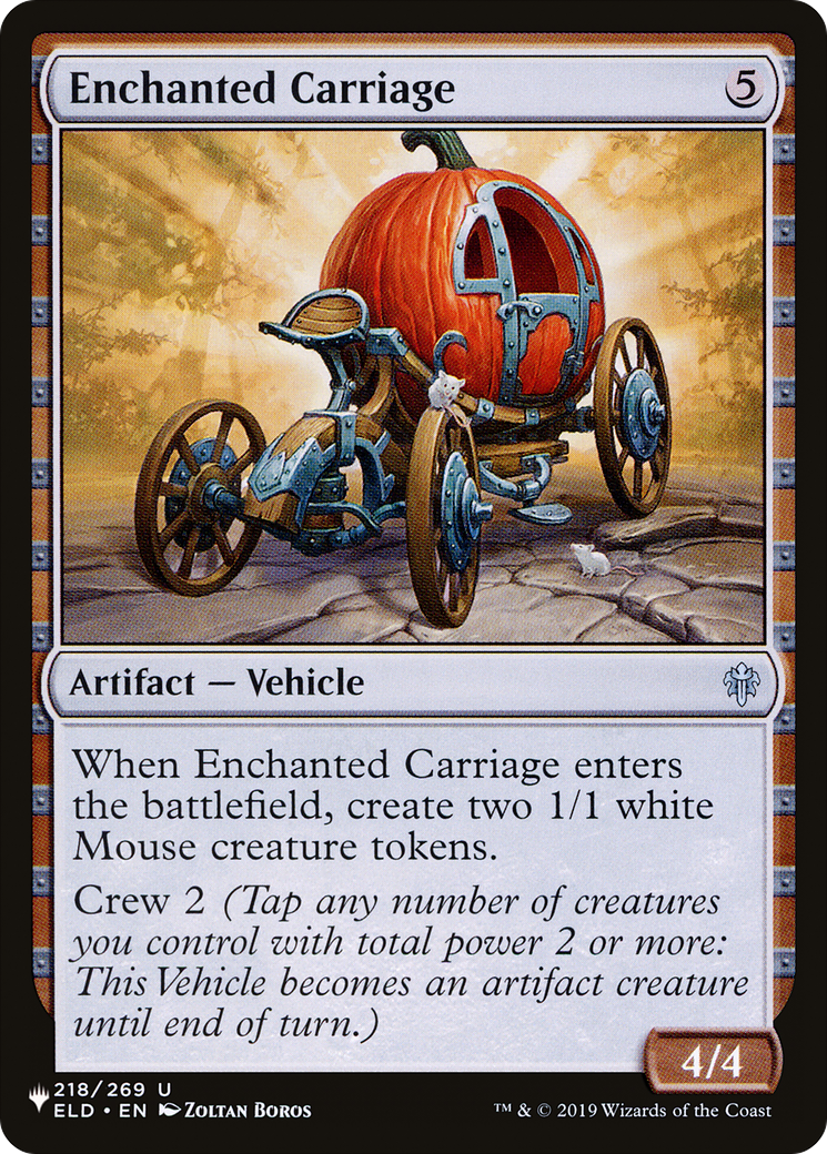 Enchanted Carriage [The List] | L.A. Mood Comics and Games
