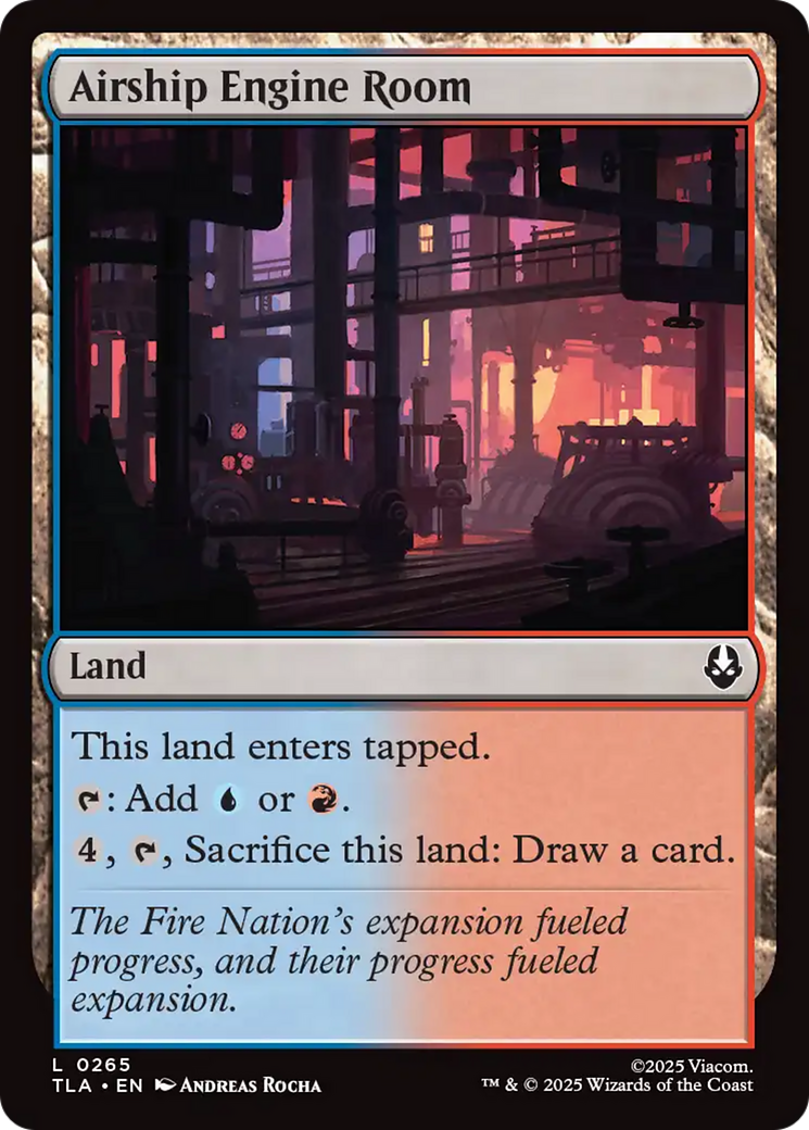 Airship Engine Room [Avatar: The Last Airbender] | L.A. Mood Comics and Games