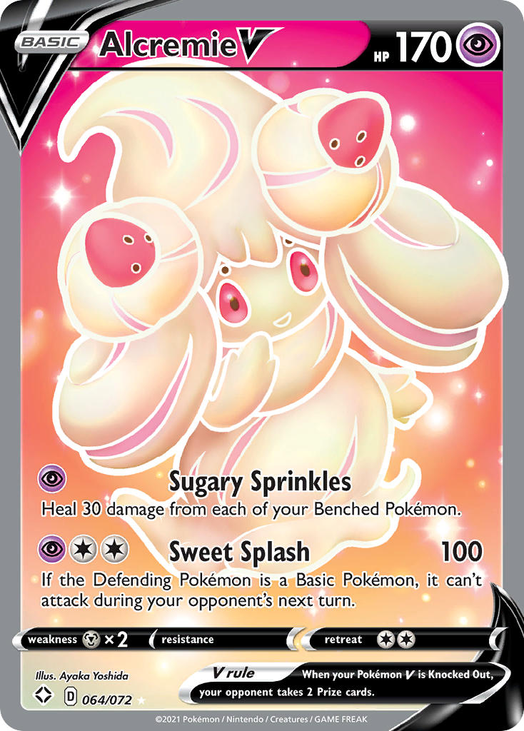 Alcremie V (064/072) [Sword & Shield: Shining Fates] | L.A. Mood Comics and Games