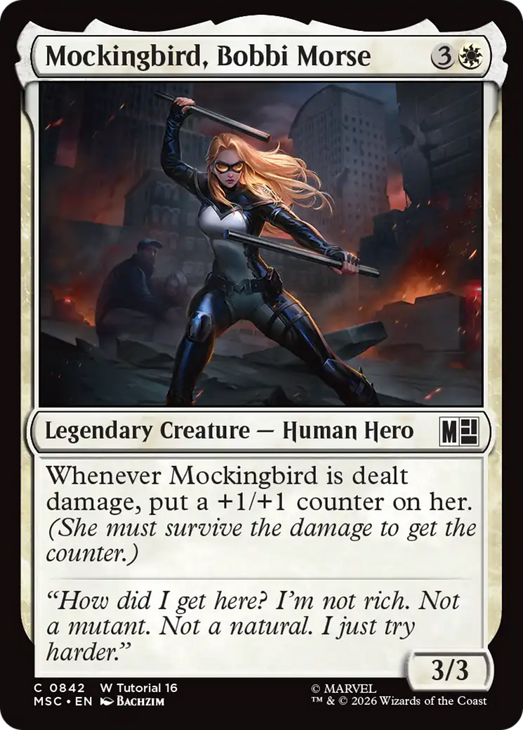Mockingbird, Bobbi Morse (0842) [Marvel Super Heroes Commander] | L.A. Mood Comics and Games
