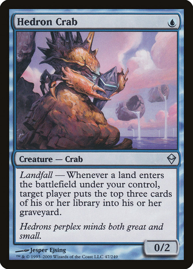 Hedron Crab [Zendikar] | L.A. Mood Comics and Games
