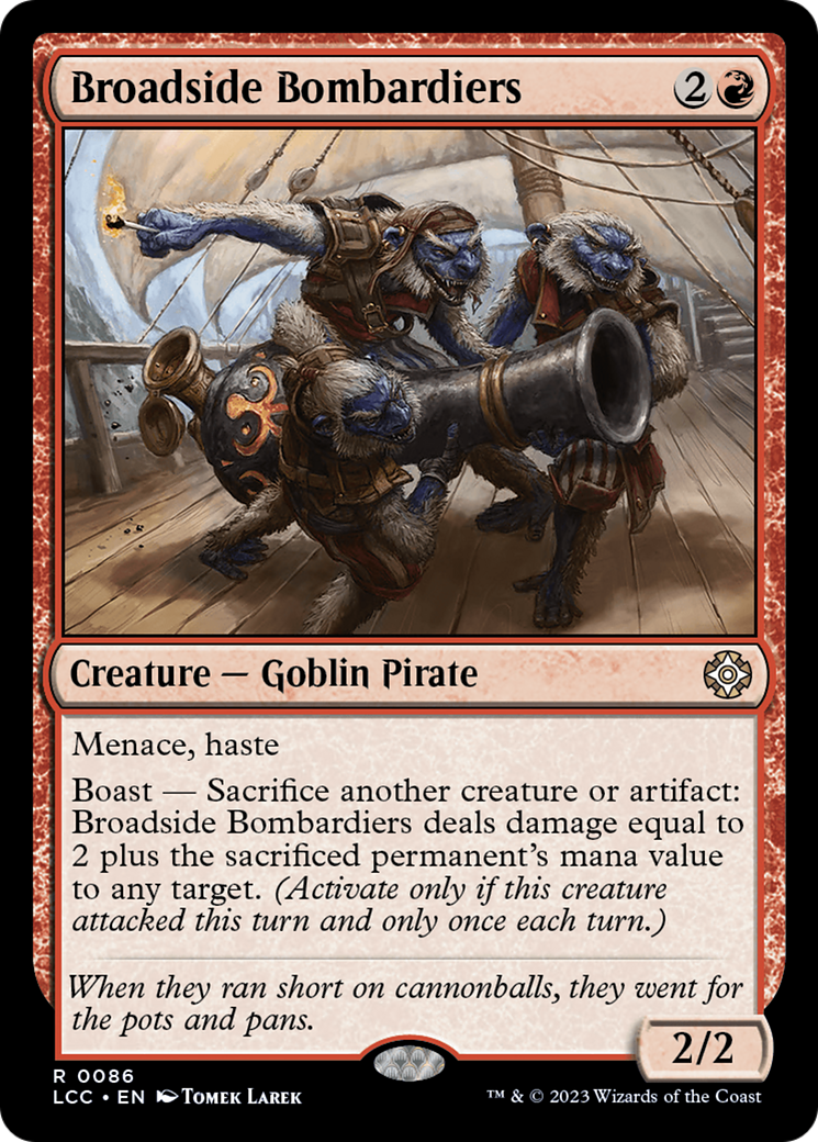 Broadside Bombardiers [The Lost Caverns of Ixalan Commander] | L.A. Mood Comics and Games