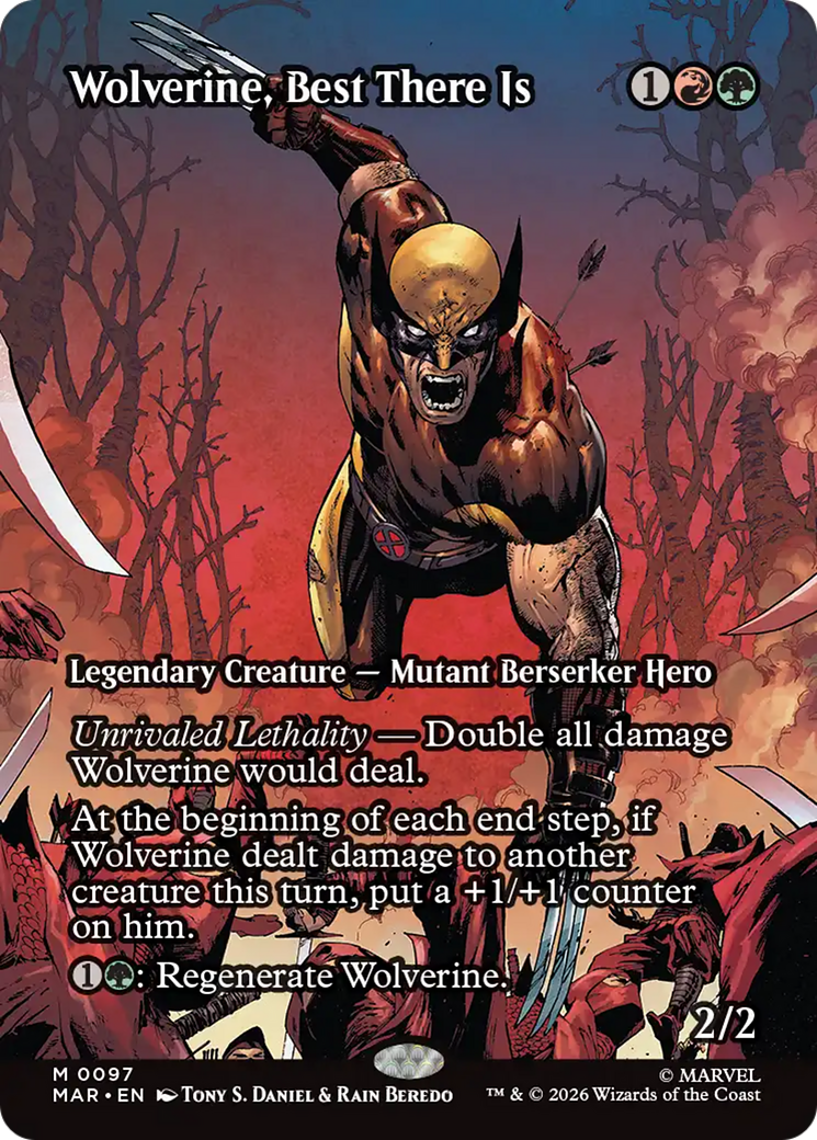 Wolverine, Best There Is (Borderless) [Marvel Universe: Eternal-Legal] | L.A. Mood Comics and Games