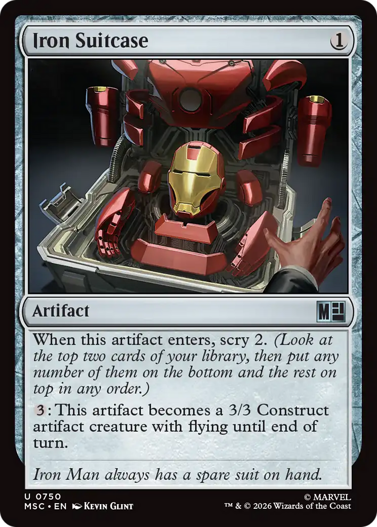 Iron Suitcase [Marvel Super Heroes Commander] | L.A. Mood Comics and Games