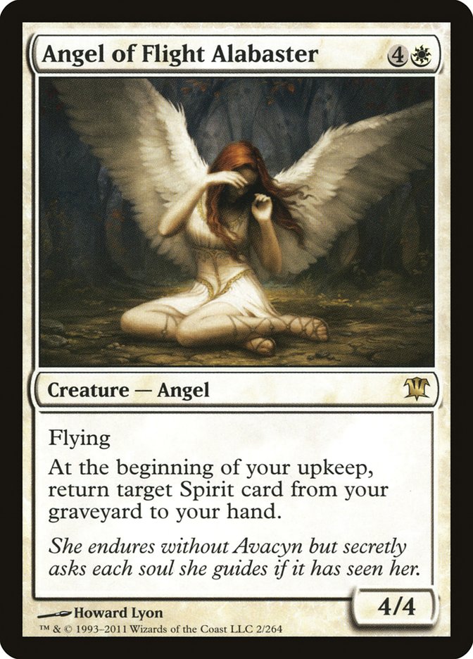 Angel of Flight Alabaster [Innistrad] | L.A. Mood Comics and Games