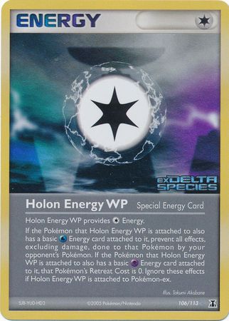 Holon Energy WP (106/113) (Stamped) [EX: Delta Species] | L.A. Mood Comics and Games