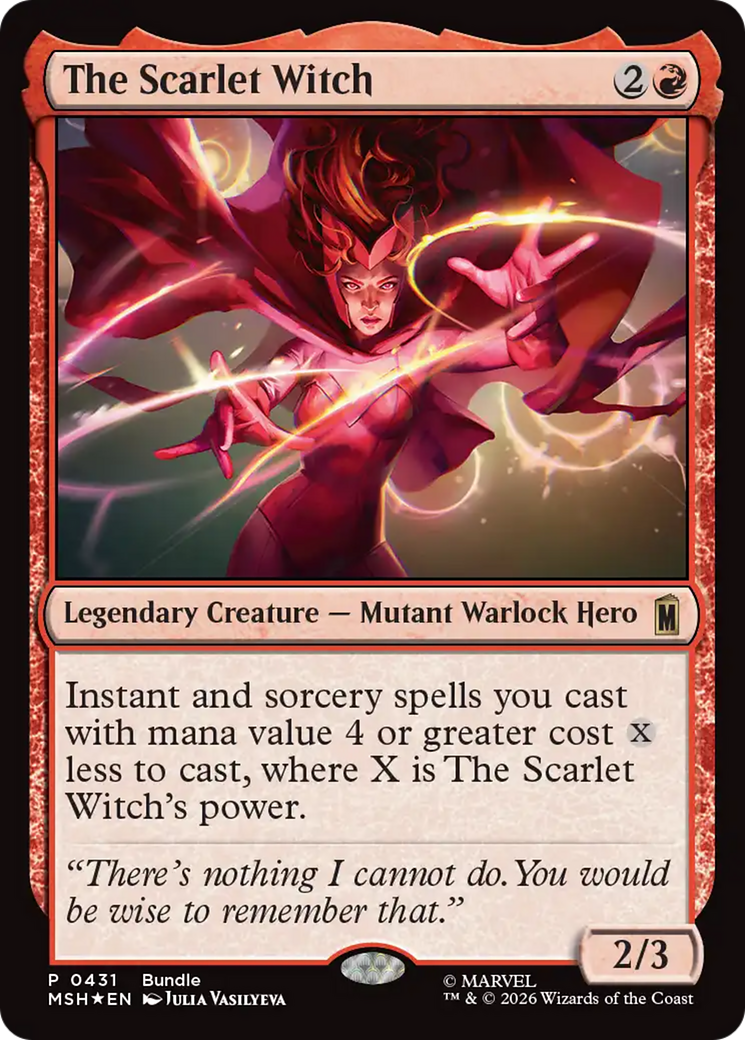 The Scarlet Witch (Bundle) [Marvel Super Heroes Promos] | L.A. Mood Comics and Games