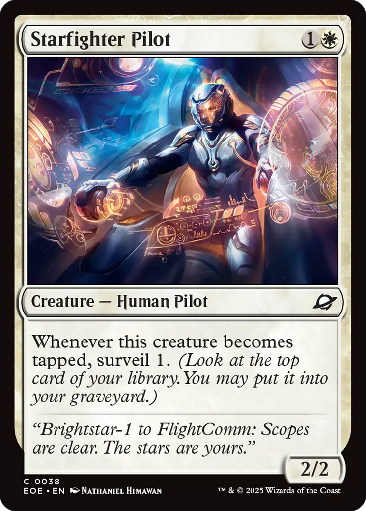 Starfighter Pilot [Edge of Eternities] | L.A. Mood Comics and Games