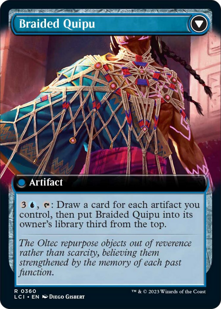 Braided Net // Braided Quipu (Extended Art) [The Lost Caverns of Ixalan] | L.A. Mood Comics and Games