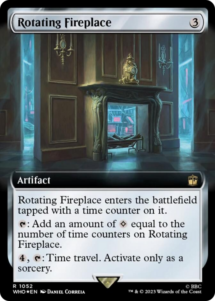 Rotating Fireplace (Extended Art) (Surge Foil) [Doctor Who] | L.A. Mood Comics and Games