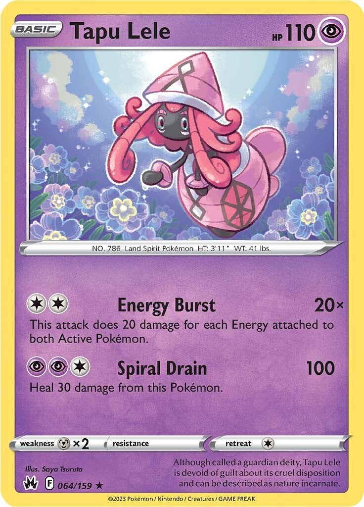 Tapu Lele (064/159) [Sword & Shield: Crown Zenith] | L.A. Mood Comics and Games