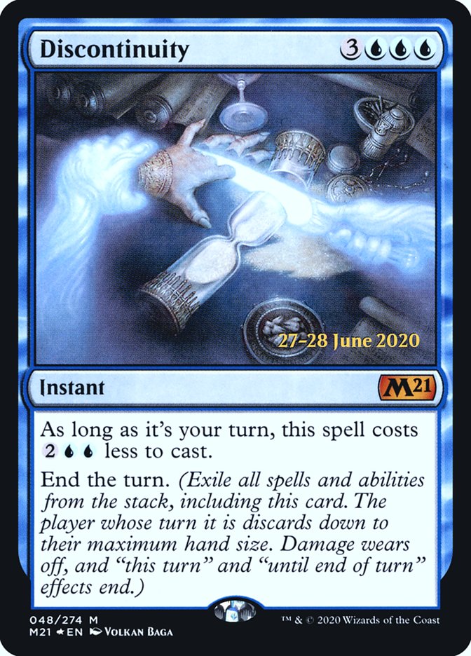 Discontinuity [Core Set 2021 Prerelease Promos] | L.A. Mood Comics and Games