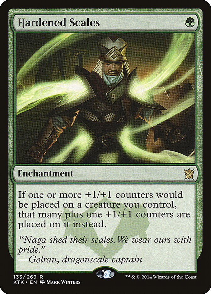 Hardened Scales [Khans of Tarkir] | L.A. Mood Comics and Games