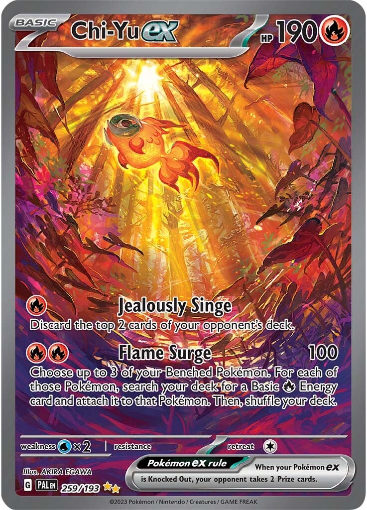 Chi-Yu ex (259/193) [Scarlet & Violet: Paldea Evolved] | L.A. Mood Comics and Games