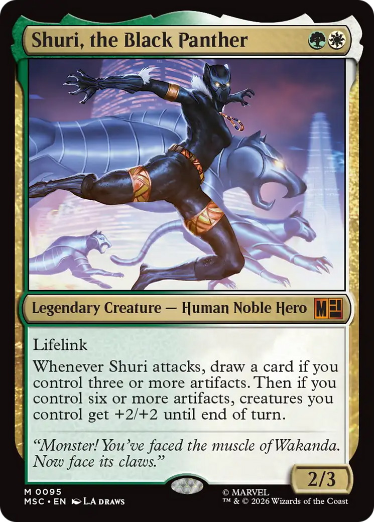 Shuri, the Black Panther [Marvel Super Heroes Commander] | L.A. Mood Comics and Games